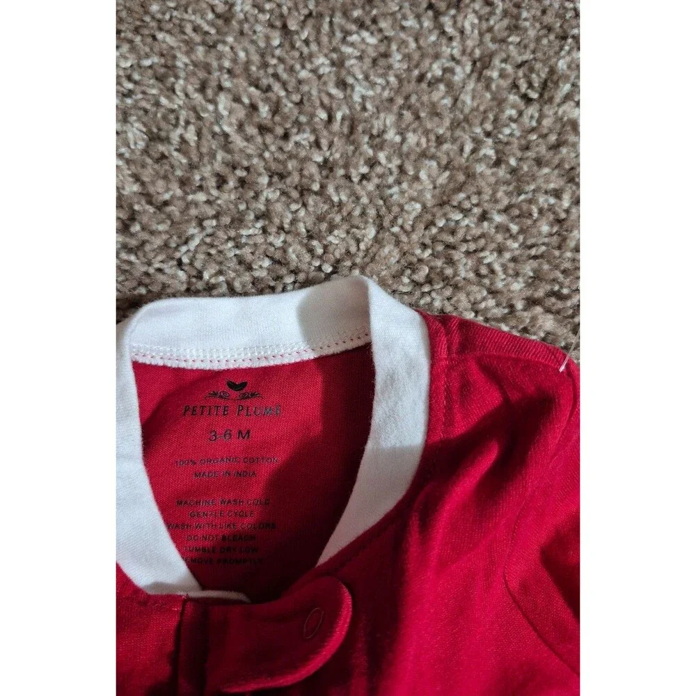 Petit Plume sleeper size 3-6 months nwot